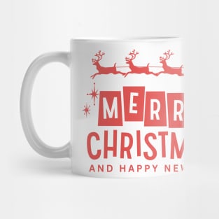 Merry Christmas and Happy New Year: Festive Delights Mug